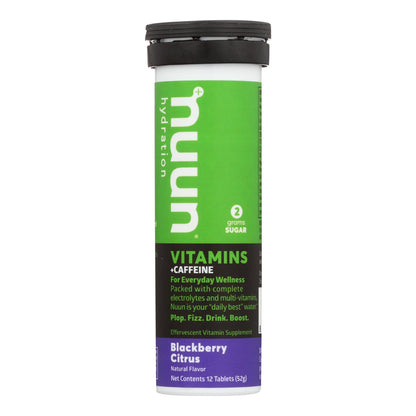 Tableta hidratante Nuun Drink - Blackbery Citrus - Caja de 8 - 12 tabletas
