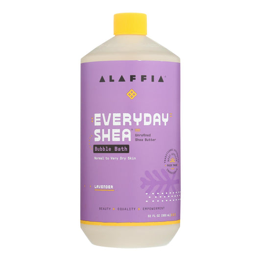 Alaffia - Everyday Bubble Bath - Lavender - 32 Fl Oz.