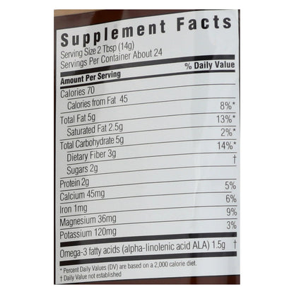 Spectrum Essentials Organic Decadent Blend - Chia And Flax Seed With Coconut And Cocoa - 12 Oz