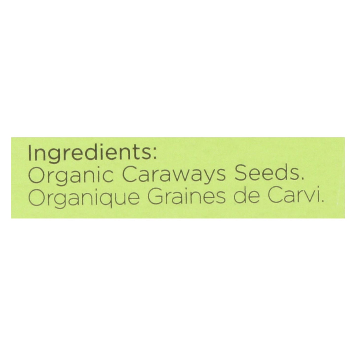 Spicely Organics - Semillas de alcaravea orgánicas - Caja de 6 - 0,35 oz.