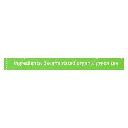 Steep By Bigelow Organic Green Tea - Pure Green Decaf - Case Of 6 - 20 Bags