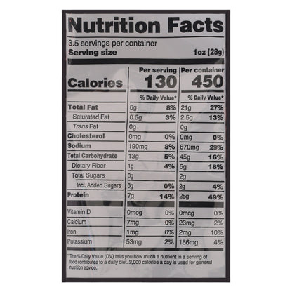 Alimentos excepcionales - Crunchies Texas Bbq - Caja de 12 - 3,5 oz