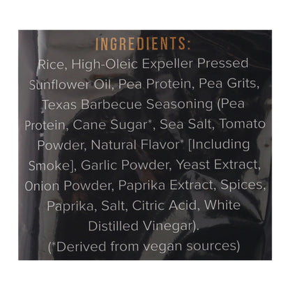 Alimentos excepcionales - Crunchies Texas Bbq - Caja de 12 - 3,5 oz