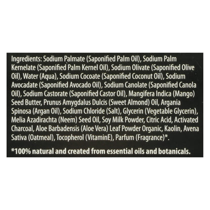 One With Nature - One Bar Actvt Charcoal - Caja de 3 - 3,5 oz