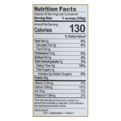 Natreve - Proteína en polvo sabor vainilla, sabor a suero de leche, caja de 4, 23,8 oz