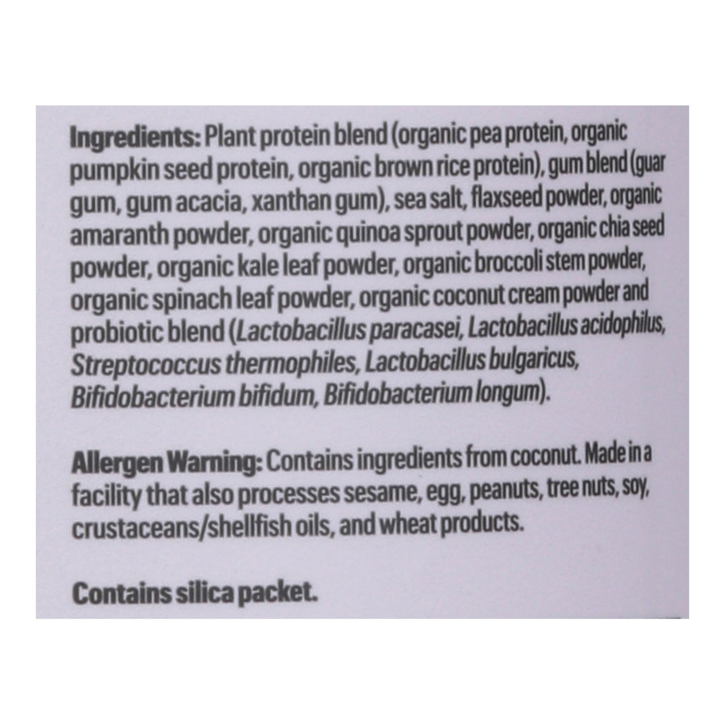 Natreve - Proteína en polvo Unflav vegana - Caja de 4 - 23,8 oz
