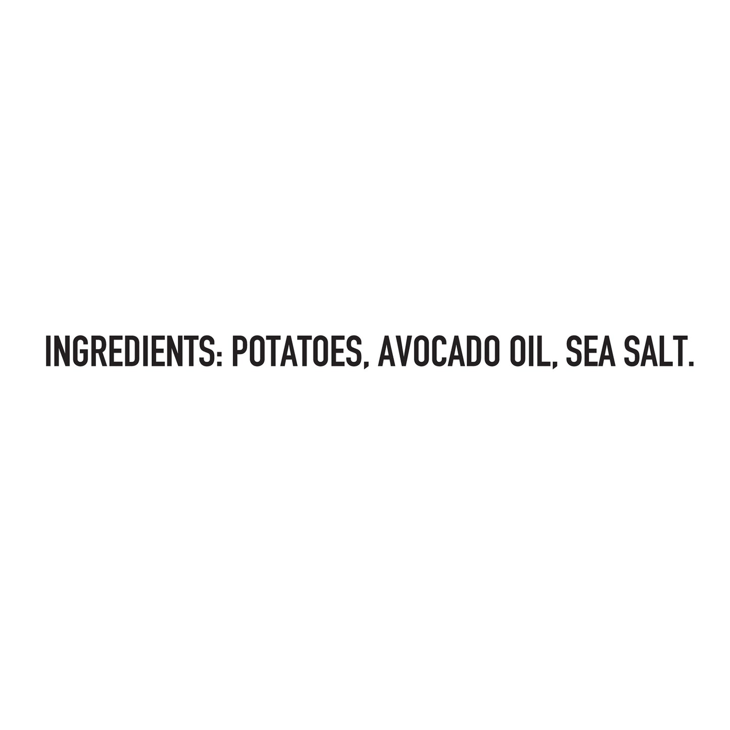Boulder Canyon Natural Foods - Chips clásicos de sal marina y aceite de aguacate - Caja de 8 - 6 - 1.25 oz