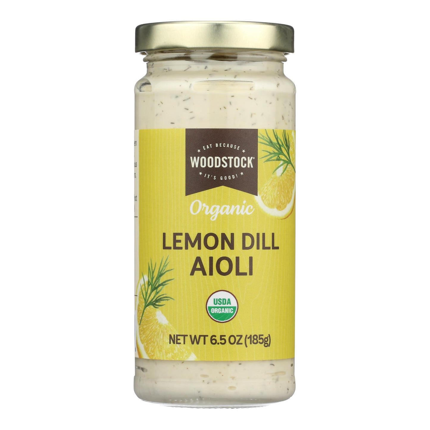 Woodstock - Lemon Dill Aioli - Case Of 6-6.5 Oz