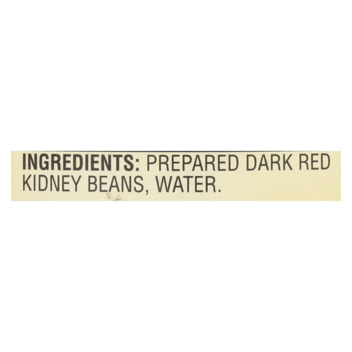 Kuner - Frijoles Rojos Oscuros - Sin Sal Añadida - Caja de 12 - 15 Oz.