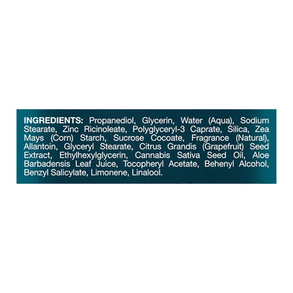 Jason Natural Products - Desodorante Stk de semilla de cáñamo y aloe - 1 unidad - 2,5 oz