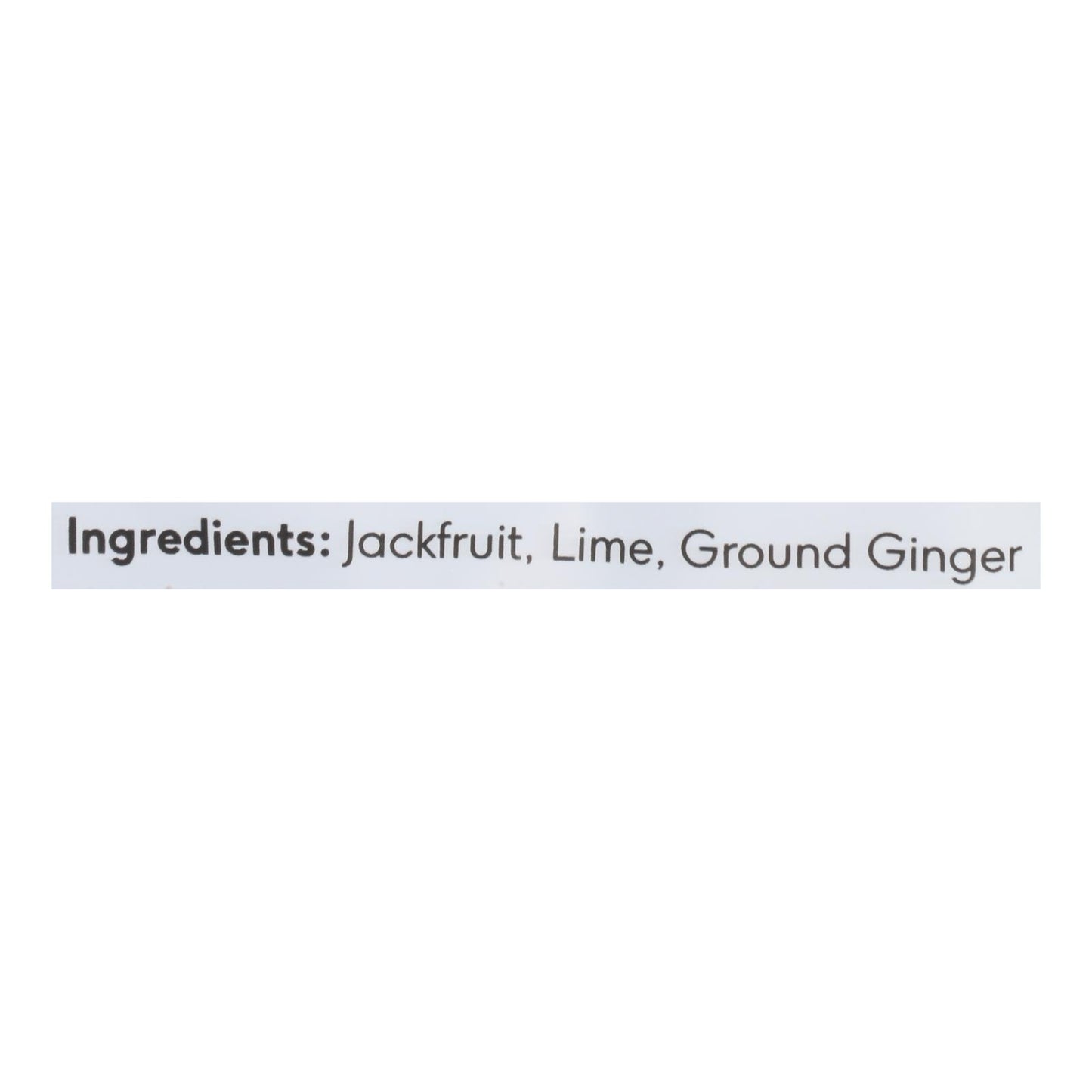 Amazi Foods - Jackfruit Chws Ginger Lime - Caja de 6 - 2,3 oz