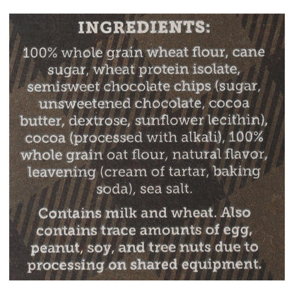 Mezcla para muffins con alto contenido proteico de chocolate amargo doble Power Bake de Kodiak Cakes - Caja de 6 - 14 oz