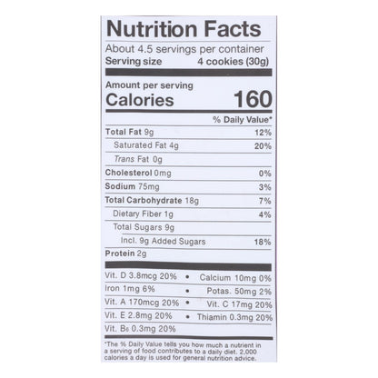 Galletas de chocolate doble Made Good - Caja de 6 - 5 oz