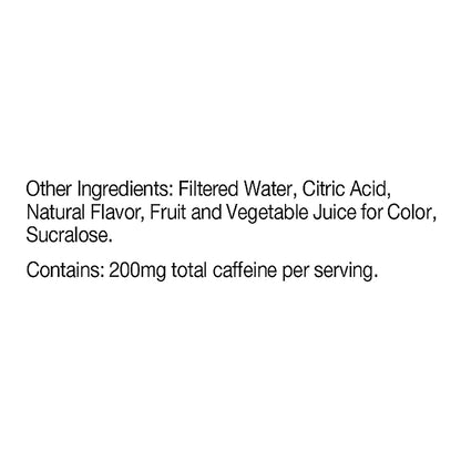 Celsius - Beber té verde de frambuesa y acai - Caja de 6 - 4/12 Fz