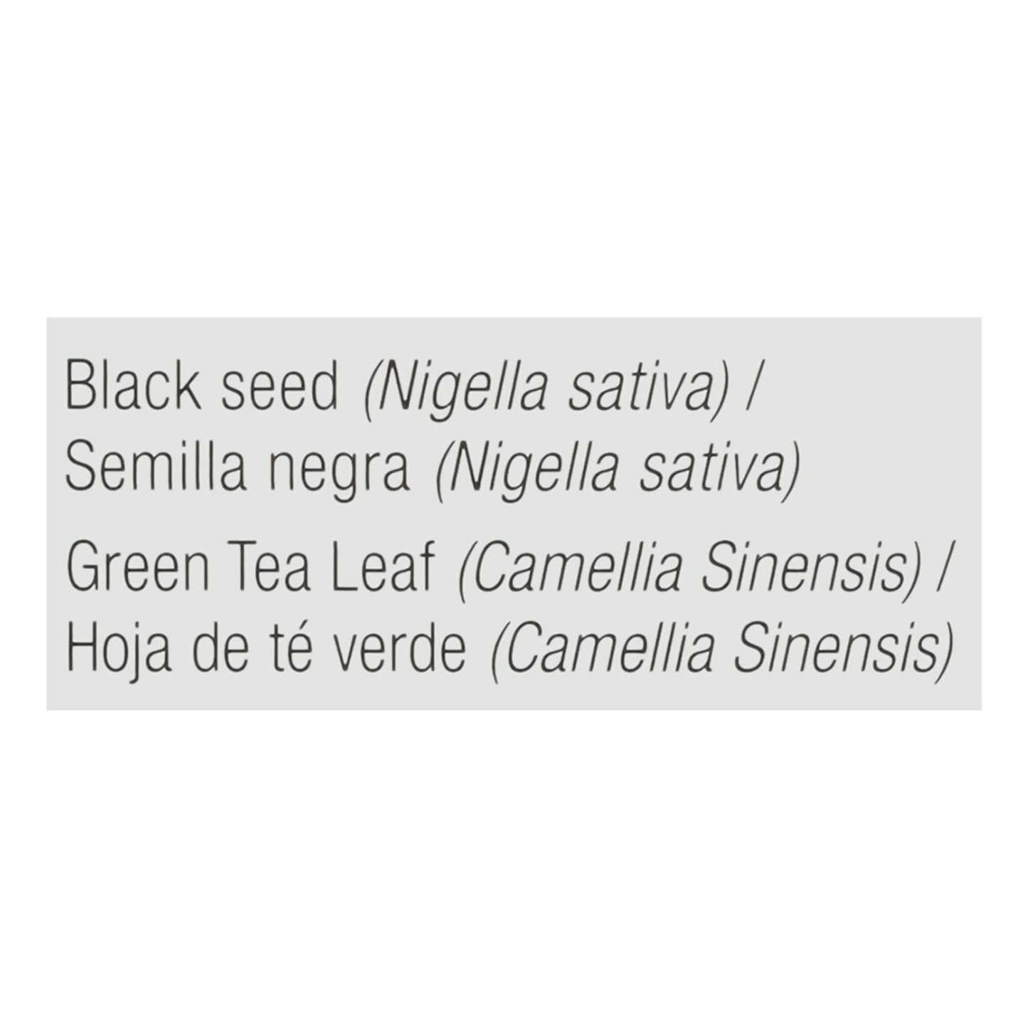 Bio Nutrition - Té de semilla negra - 1 unidad - 30 bolsas