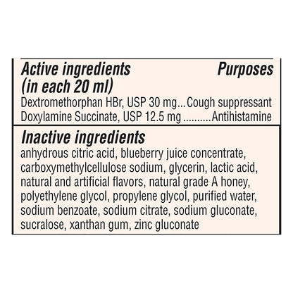 Robitussin - Cgh Nght Max Strth Honey - 1 Each-4 Fz