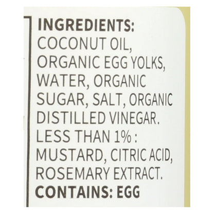 Chosen Foods - Mayonesa con aceite de coco - Caja de 6 - 12 onzas líquidas.
