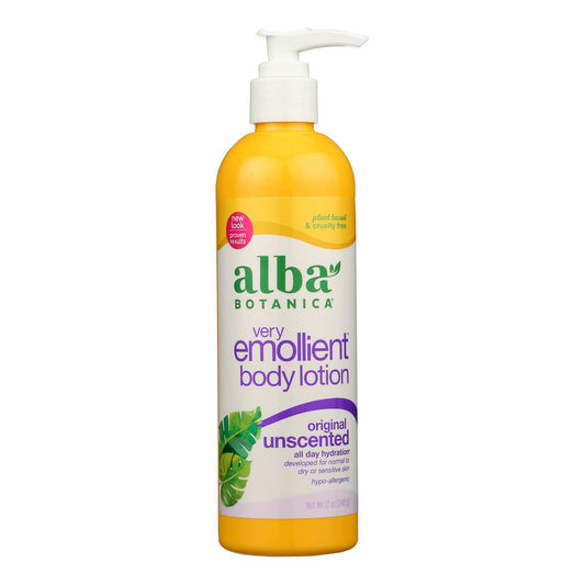 Alba Botanica - Bdoy Ltn Vry Emol Unscnt - 1 Each-12 Fz