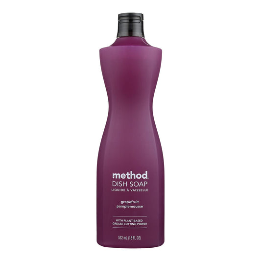 Method Products Inc - Jabón para platos con sabor a fruta - Caja de 6 - 18 fz