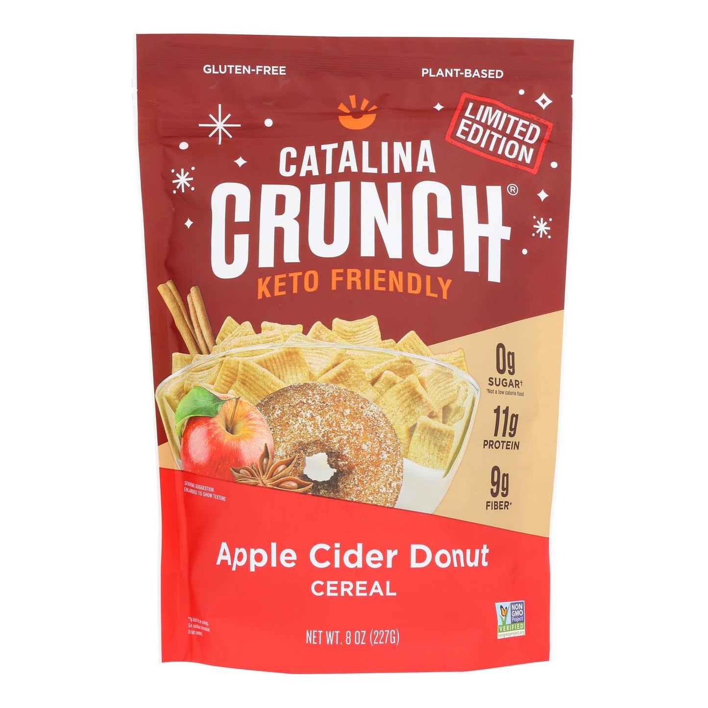 Catalina Crunch - Cereal Apple Cider Donut - Case Of 6-8 Oz