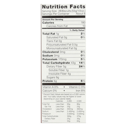 Cereales Kashi - Orgánicos - Trigo integral - Promesa orgánica - Cosecha de canela - 16,3 oz - Caja de 12