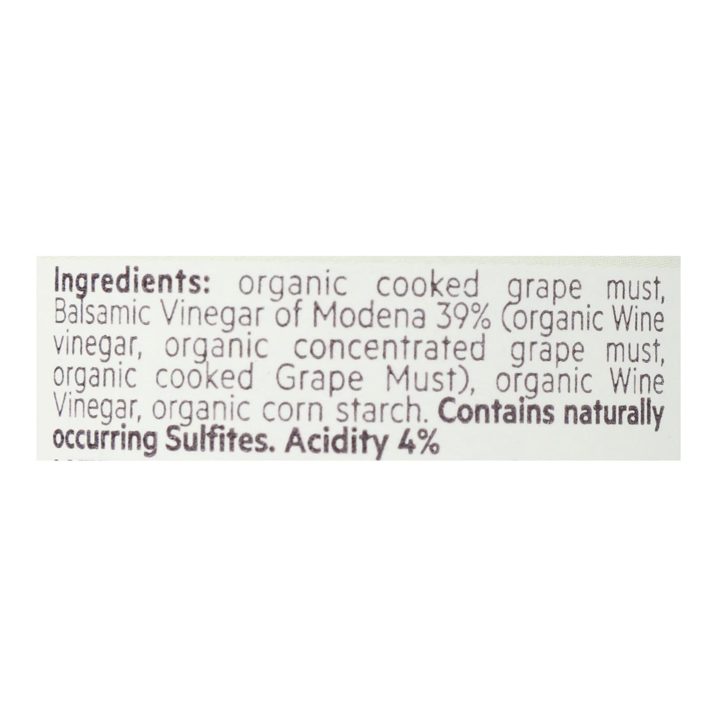 De Nigris - Glaseado balsámico orgánico - Caja de 6 - 8.5 fl oz.