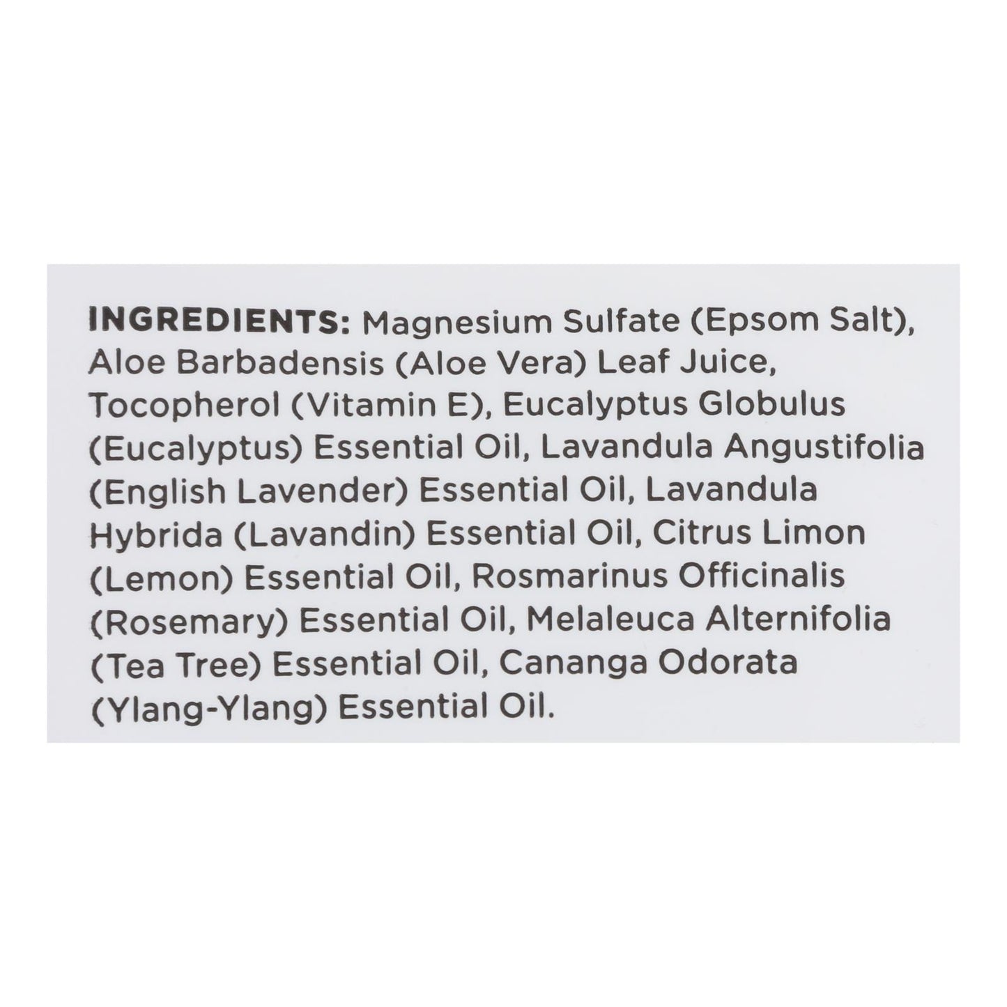 Epsoak - Sal de Epsom para desintoxicación y limpieza EEO - Caja de 6 - 2 libras