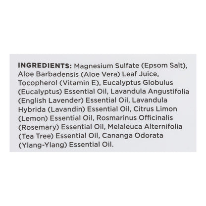 Epsoak - Sal de Epsom para desintoxicación y limpieza EEO - Caja de 6 - 2 libras