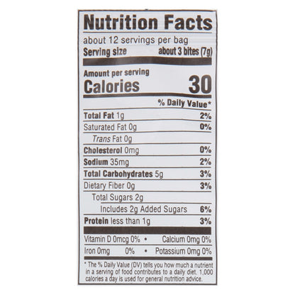Lo mejor de la Tierra - Bocados de mantequilla de maní y uva - Caja de 6 - 3 oz