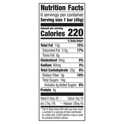 Larabar - Masa para galletas con chips de chocolate - Caja de 8-6/1.6 oz