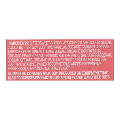 Oso polar de chocolate con especies en peligro de extinción, chocolate negro con caramelo y manzana especiada, caja de 12, 3 oz