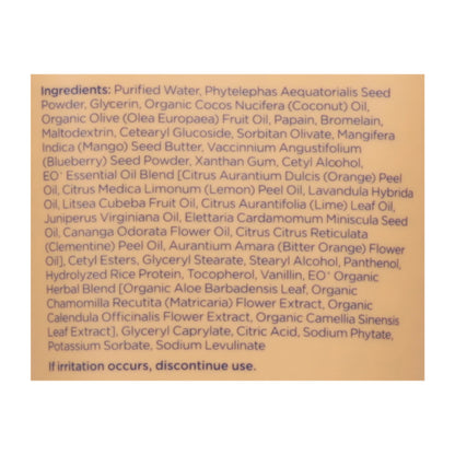 Productos Eo - Pulido corporal Ornage Bloss - 1 unidad - 6 fz