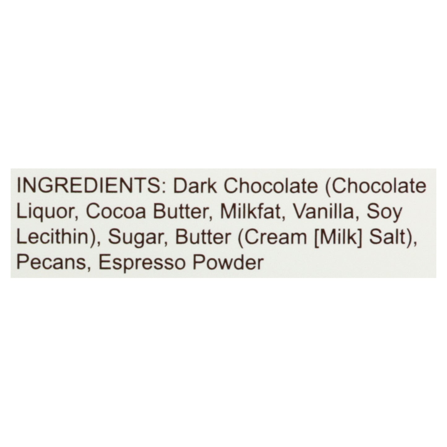 Toffee de café de Griff: toffee de café, chocolate y nueces, caja de 6 a 7 oz