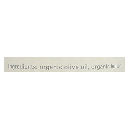 Aceite de oliva con limón de comercio justo de Canaán - Caja de 6 - 8,4 Fz