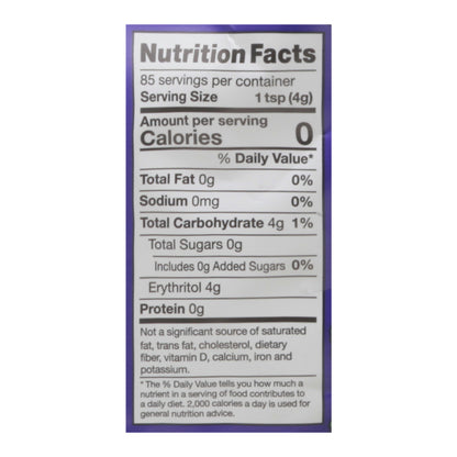 Pyure - Granulr Swtnr W/stvia - Caja de 6-12 oz