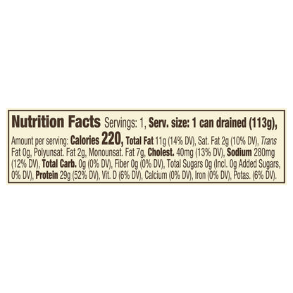 Atún blanco en aceite de oliva de Genova - Caja de 12 unidades de 5 oz