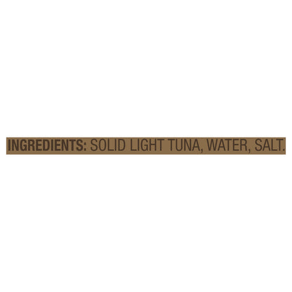Genova - Atún de aleta amarilla en agua con sal marina - Caja de 12 unidades de 5 oz