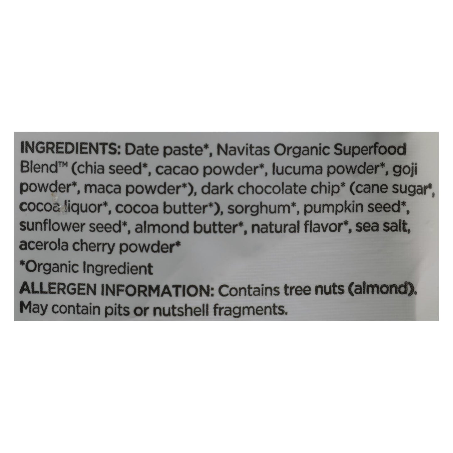 Navitas Organics - Snack de chocolate y cacao - Caja de 12 - 8 oz
