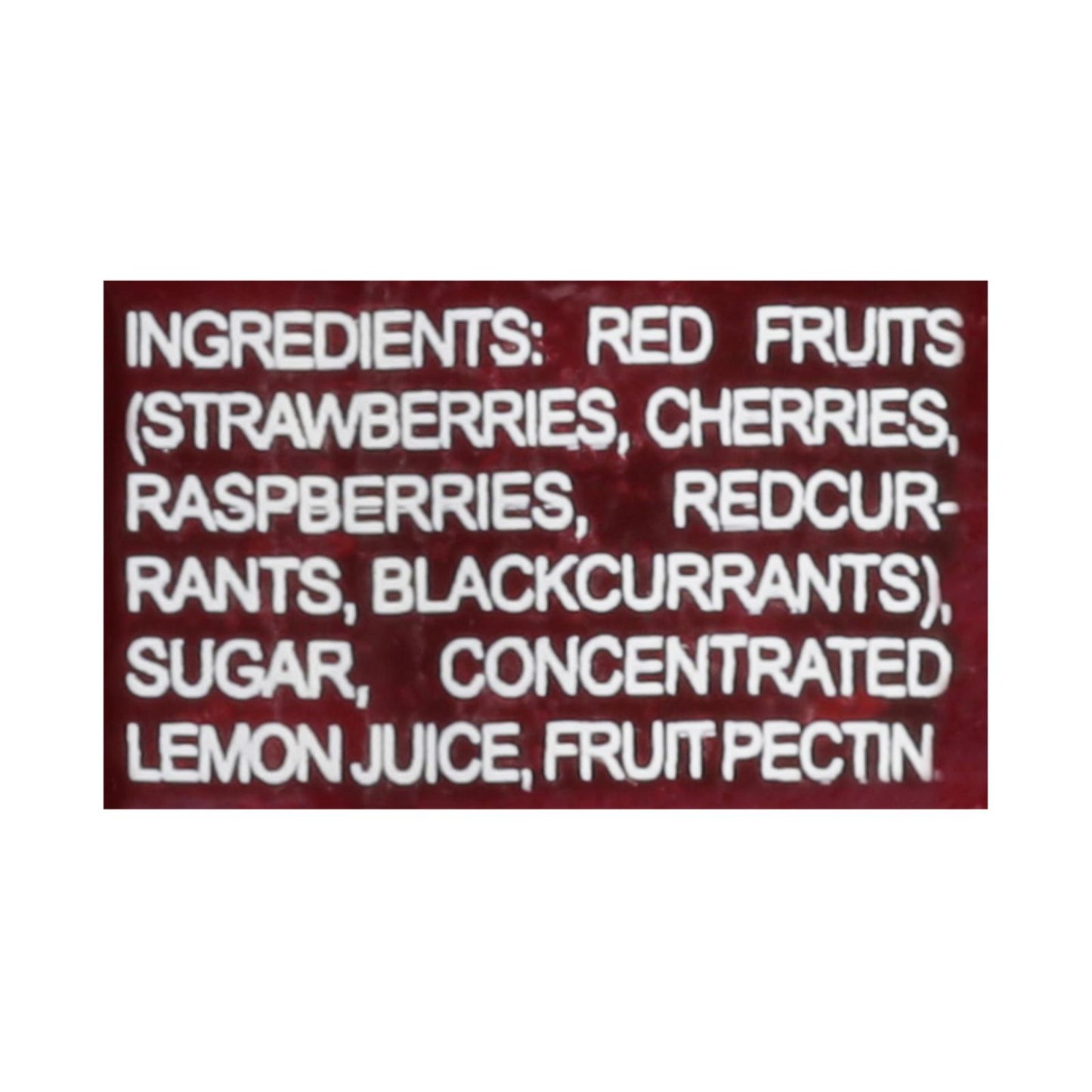 Bonne Maman - Crema de frutas con frutos rojos - Caja de 6 - 11,8 oz