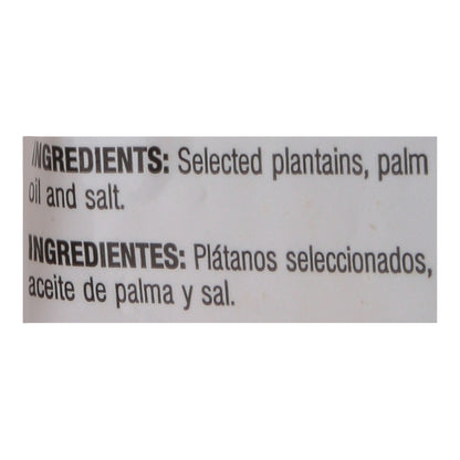 La Fe - Chips de Plátano Salados - Caja de 24 - 3 Oz