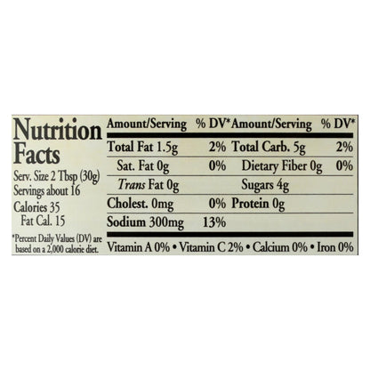 Aderezo Newman's Own - Caja de 6 - 16 oz