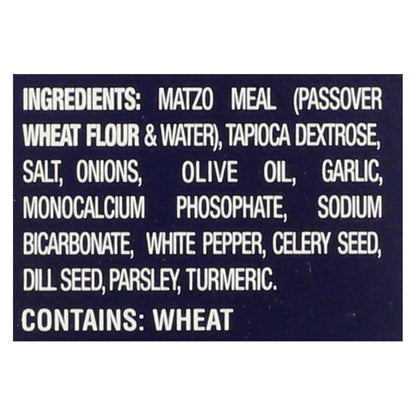 Mezcla para sopa y bolas de matzá de Streit, caja de 12, 4,5 oz.