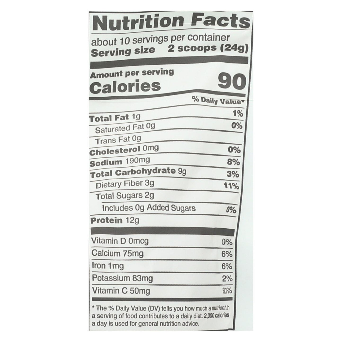 Mezcla esencial de vainilla y verduras de Navitas Organics - Caja de 6 - 8,4 oz