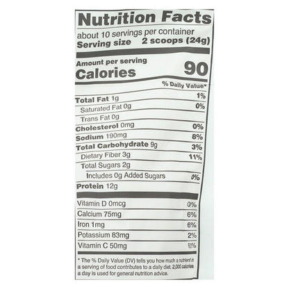 Mezcla esencial de vainilla y verduras de Navitas Organics - Caja de 6 - 8,4 oz