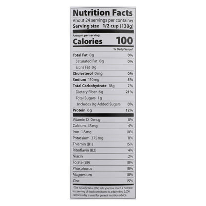 Frijoles orgánicos Eden Foods - Caja de 6 - 108 oz.
