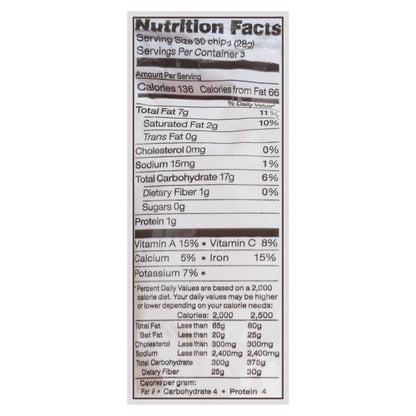 La Fe - Chips de plátano con ajo - Caja de 24 - 3 oz