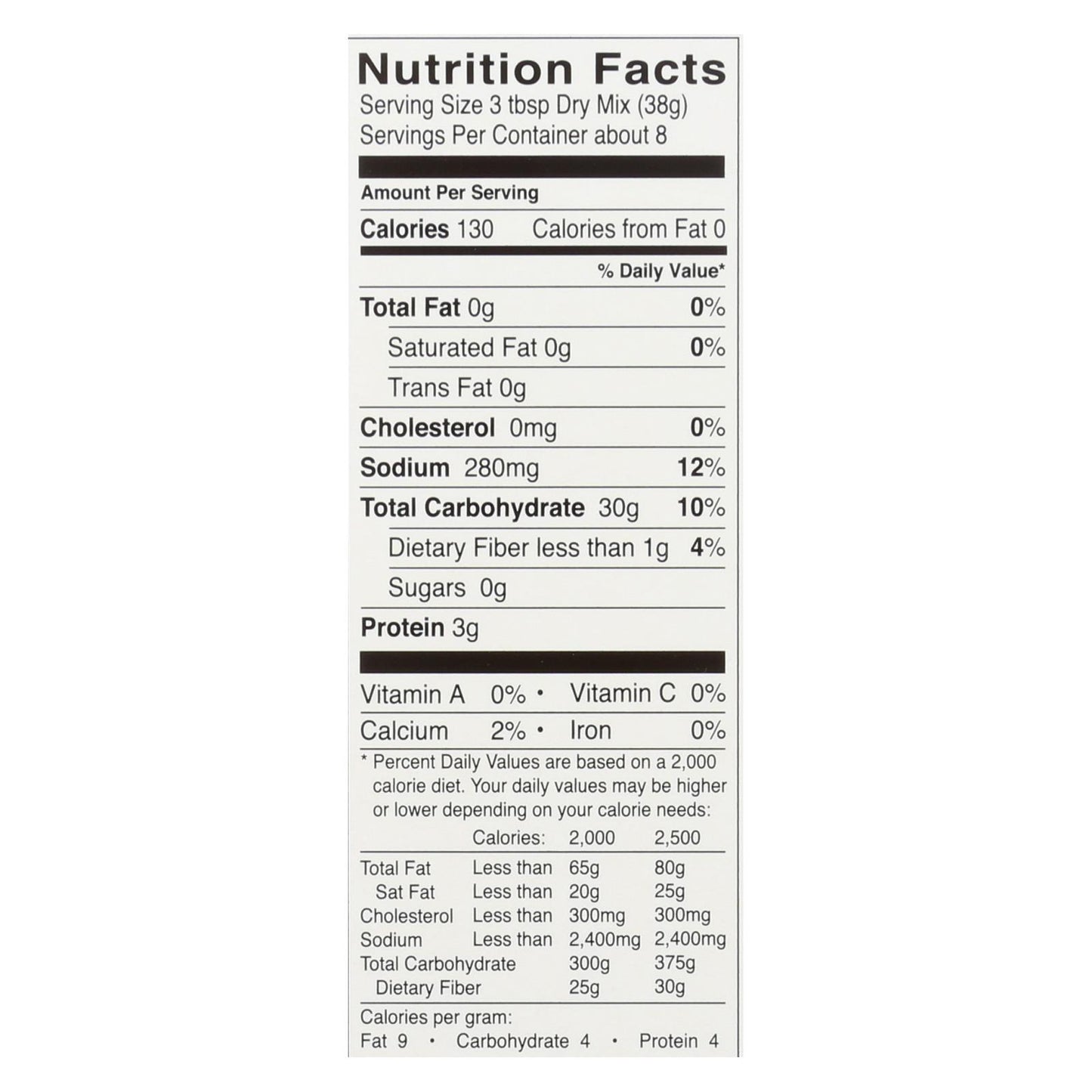 Mezcla para muffins Glutino - Caja de 6 - 12 oz.