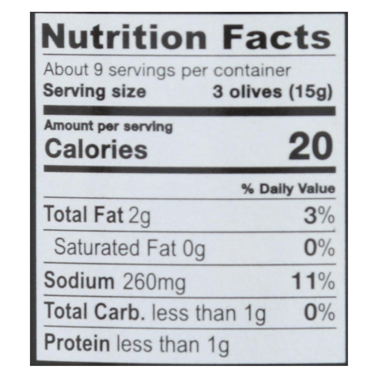 Aceitunas deshuesadas Gaea - Caja de 8 - 4.9 oz