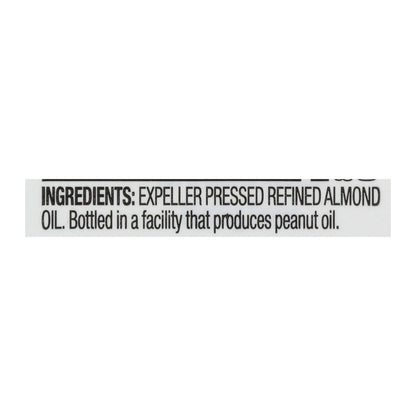 Aceite de almendras dulces refinado Spectrum Naturals - Caja de 6 - 8 fl oz.