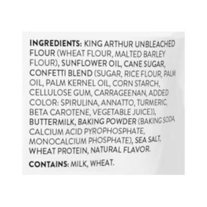 King Arthur Baking Company - Mix de confeti para cupcakes - Caja de 6 de 15 oz